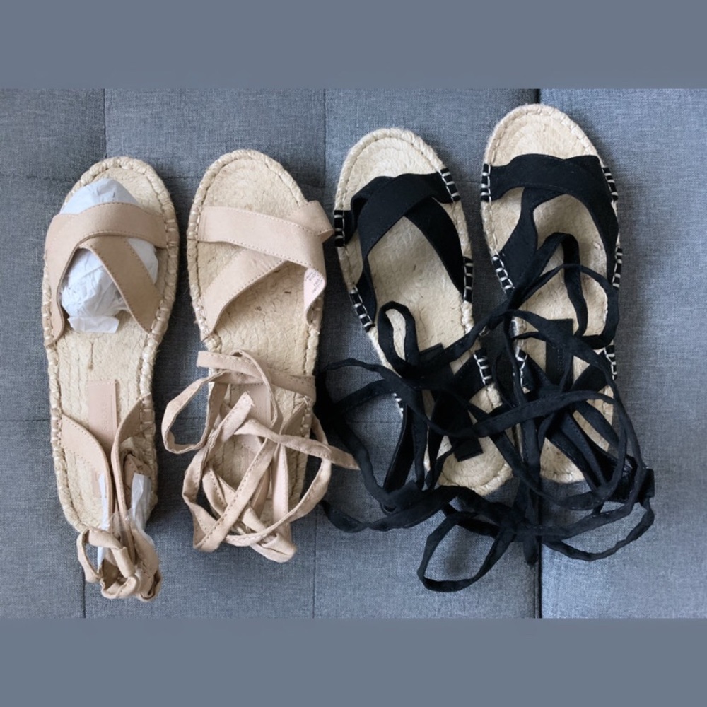 ASOS Strappy espadrilles.